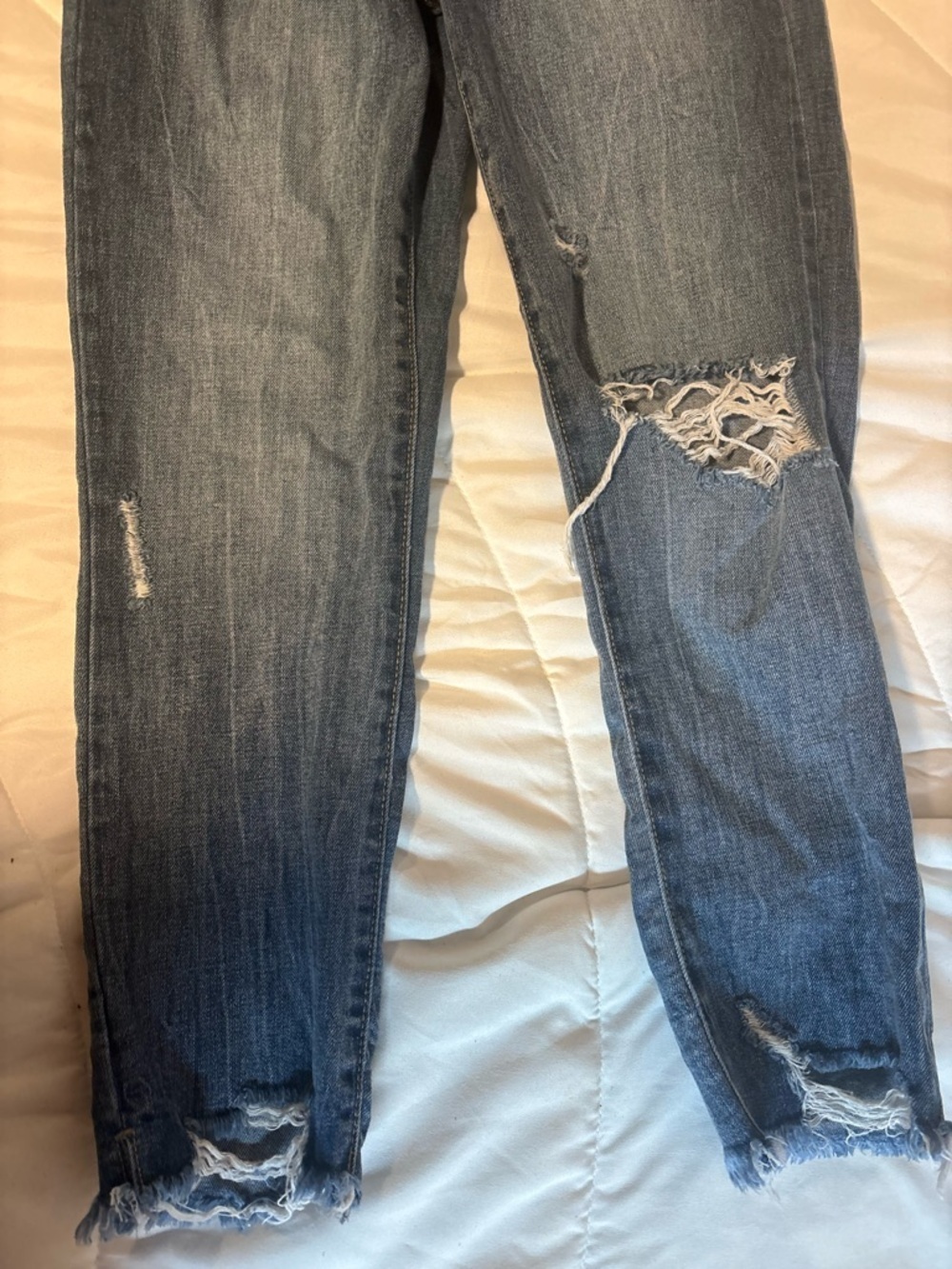 Sincerely Jules Distressed Skinny Jeans - Blue Wash size 1/25 - Picture 3 of 7